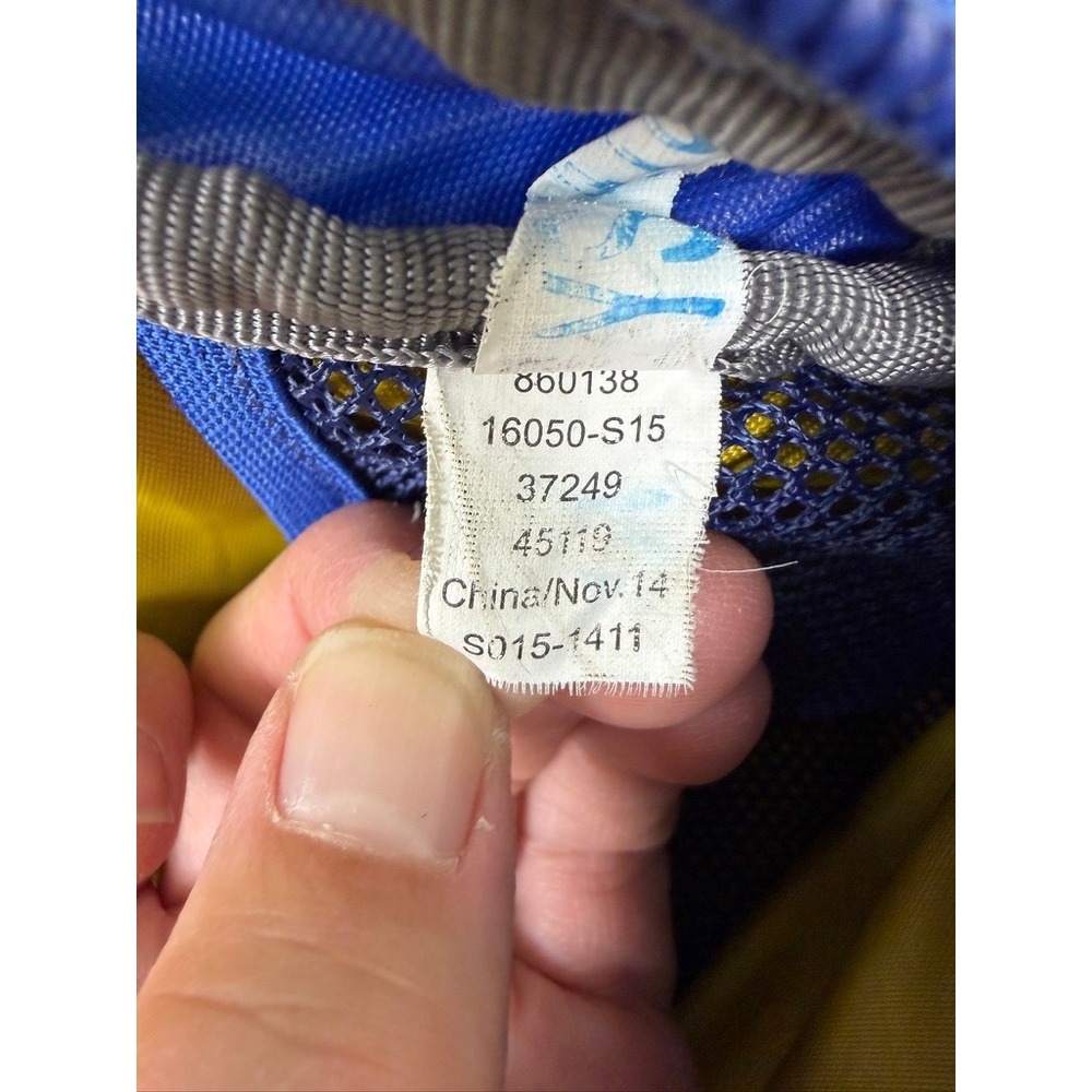 REI Co-op Blue Nylon Daypack Backpack Unisex One Size Blue | Gorpcore Hiking - Picture 9 of 12